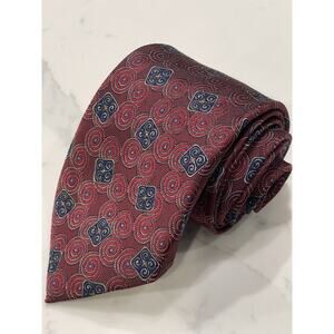 NWT Vintage NOS Robert Talbott Best in Class Nordstrom Silk Tie XL 65 x 3.75